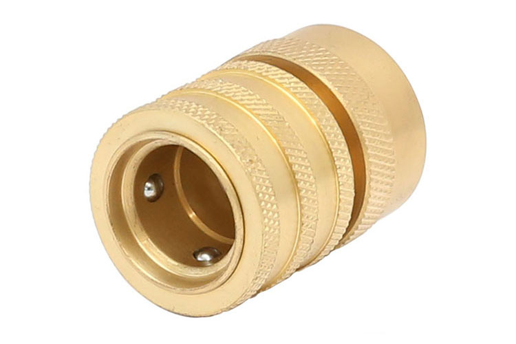 3 / 4aFemale латунь Quick Hose Connector with water stop